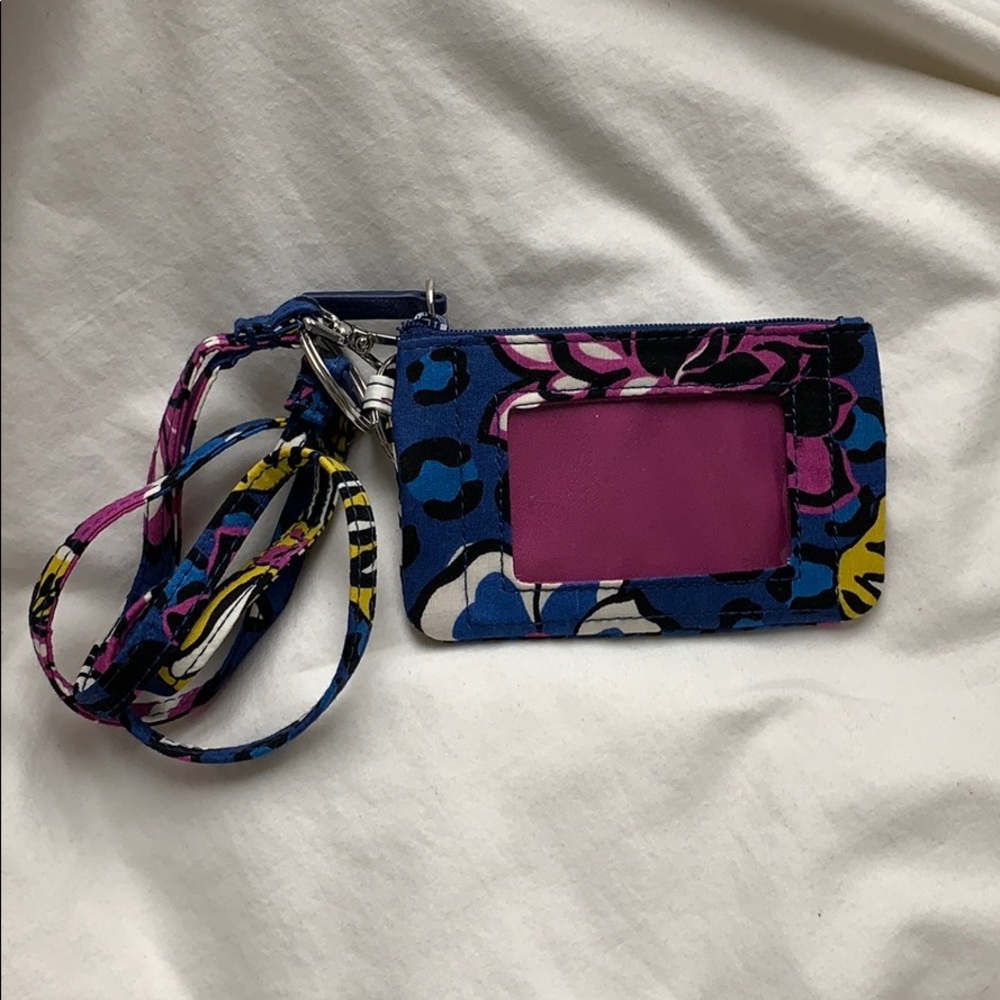 Vera Bradley lanyard and ID case
